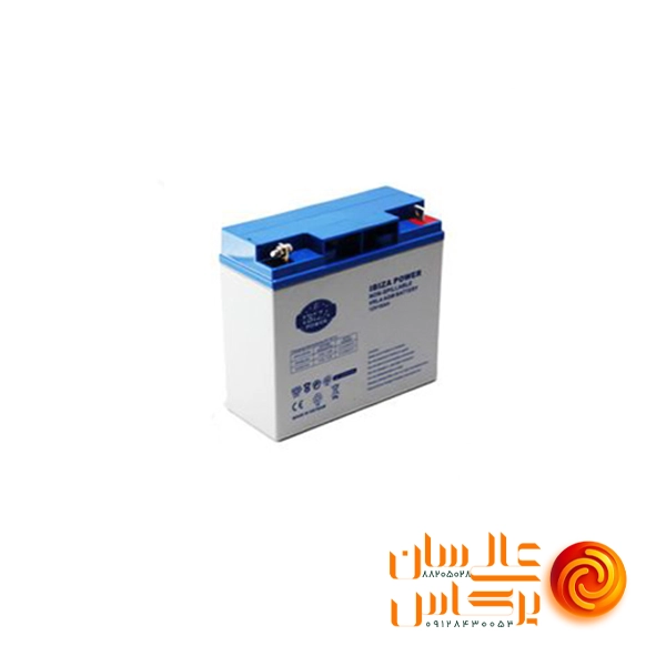 باتری 18 آمپر ساعت UPS برند IBIZA