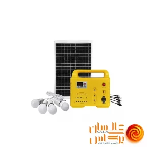 پکیج خورشیدی ۱۰ وات، مناسب روشنایی و شارژ موبایل