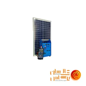پکیج خورشیدی ۳۰ وات دارای ۳ لامپ