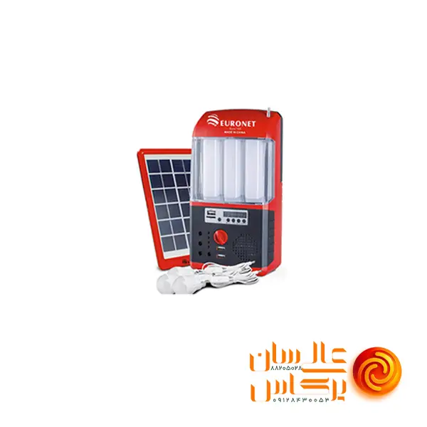 پکیج خورشیدی پرتابل ۳ وات EURONET مدل Euro 103