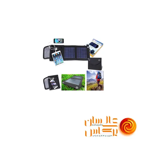 شارژر همراه خورشیدی 7 وات تاشو TOPRAY