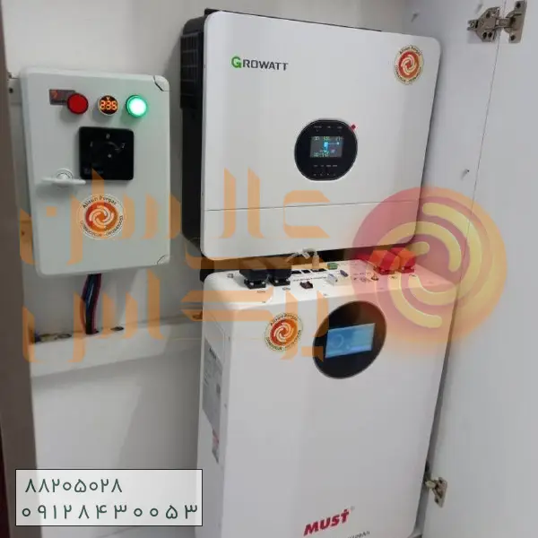 پروژه 14 پنل در واحد مسکونی پردیس