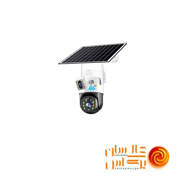 دوربین مداربسته خورشیدی چرخان سیم‌کارتی
